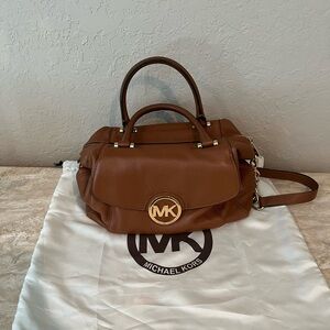 Michael Kors MK Brown Satchel